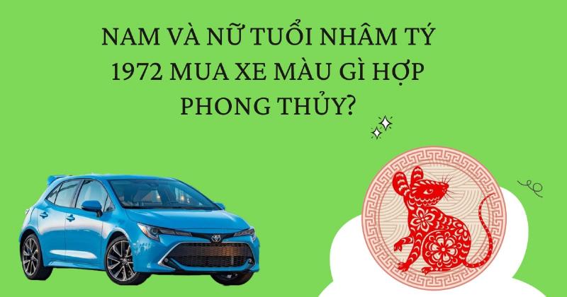 Cac phu kien noi that xe mau sac hop menh Moc giup nu sinh 1972 hoa giai phong thuy